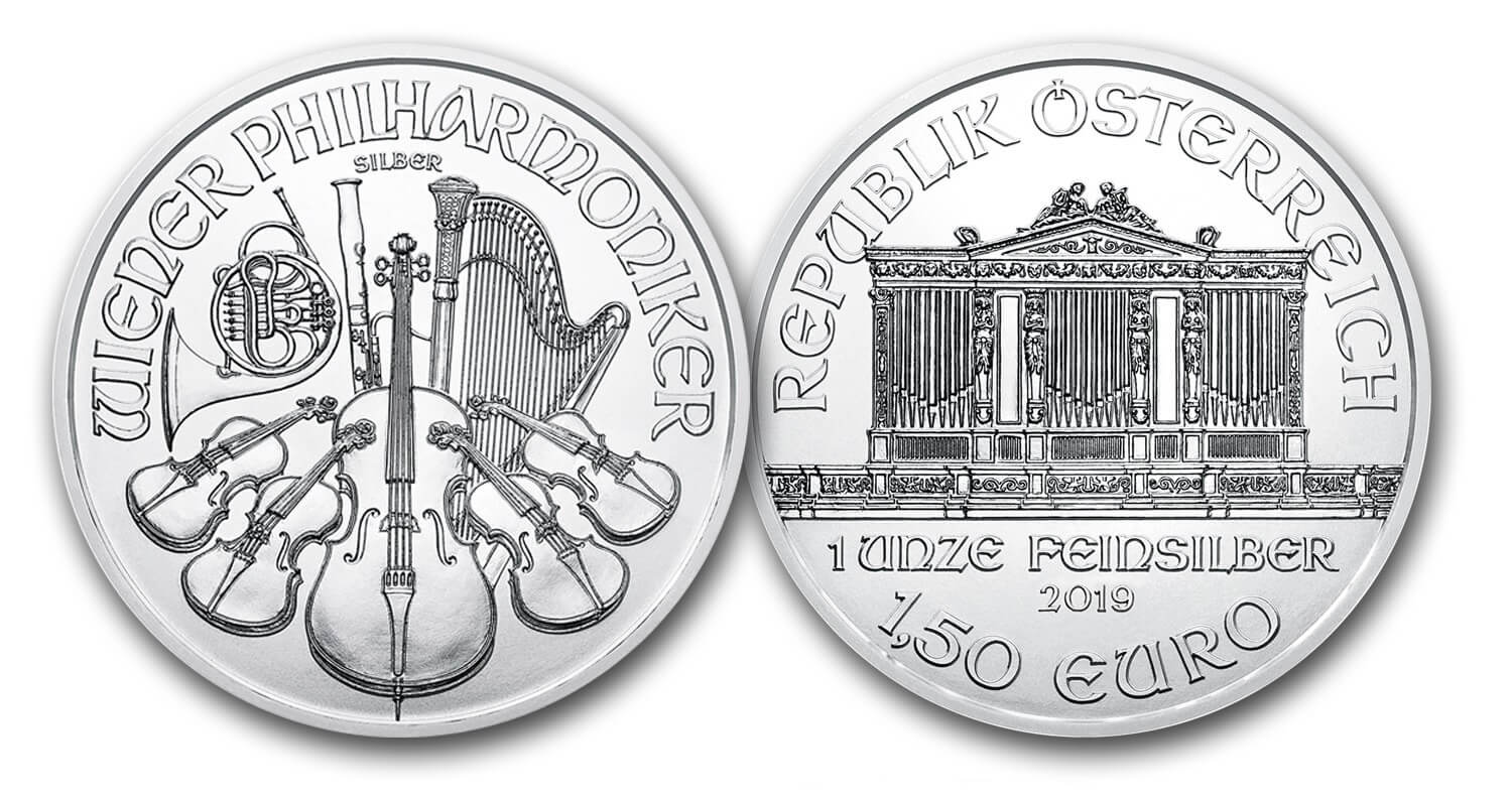 A bécsi filharmonikusok ezüstérméje, osztrák minőség és értékállóság.